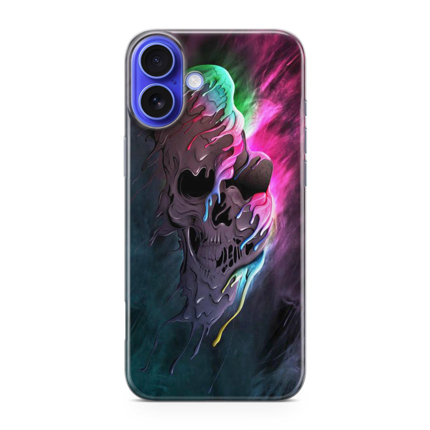 Melted Skull iPhone 16 / 16 Plus Case