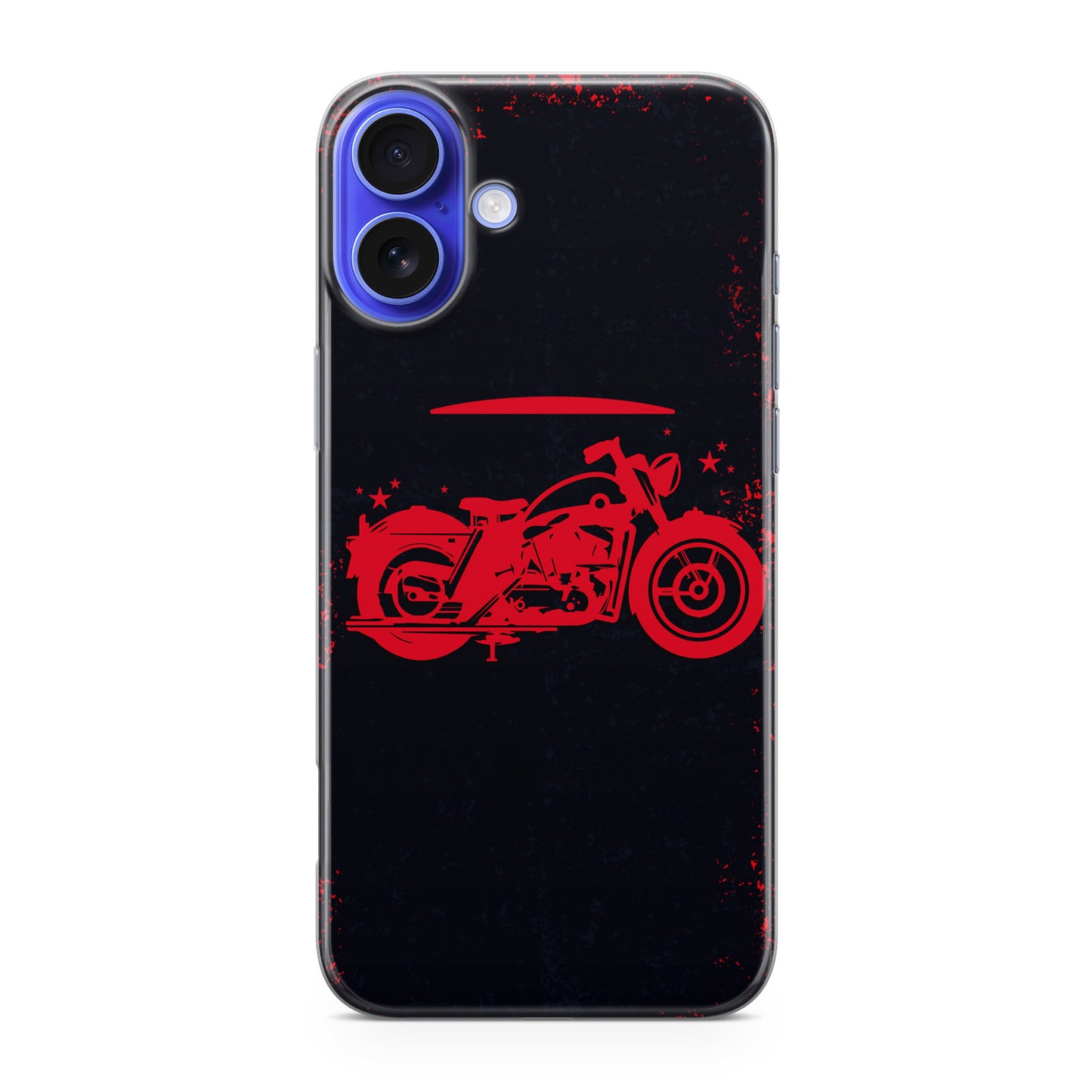 Motorcycle Red Art iPhone 16 / 16 Plus Case