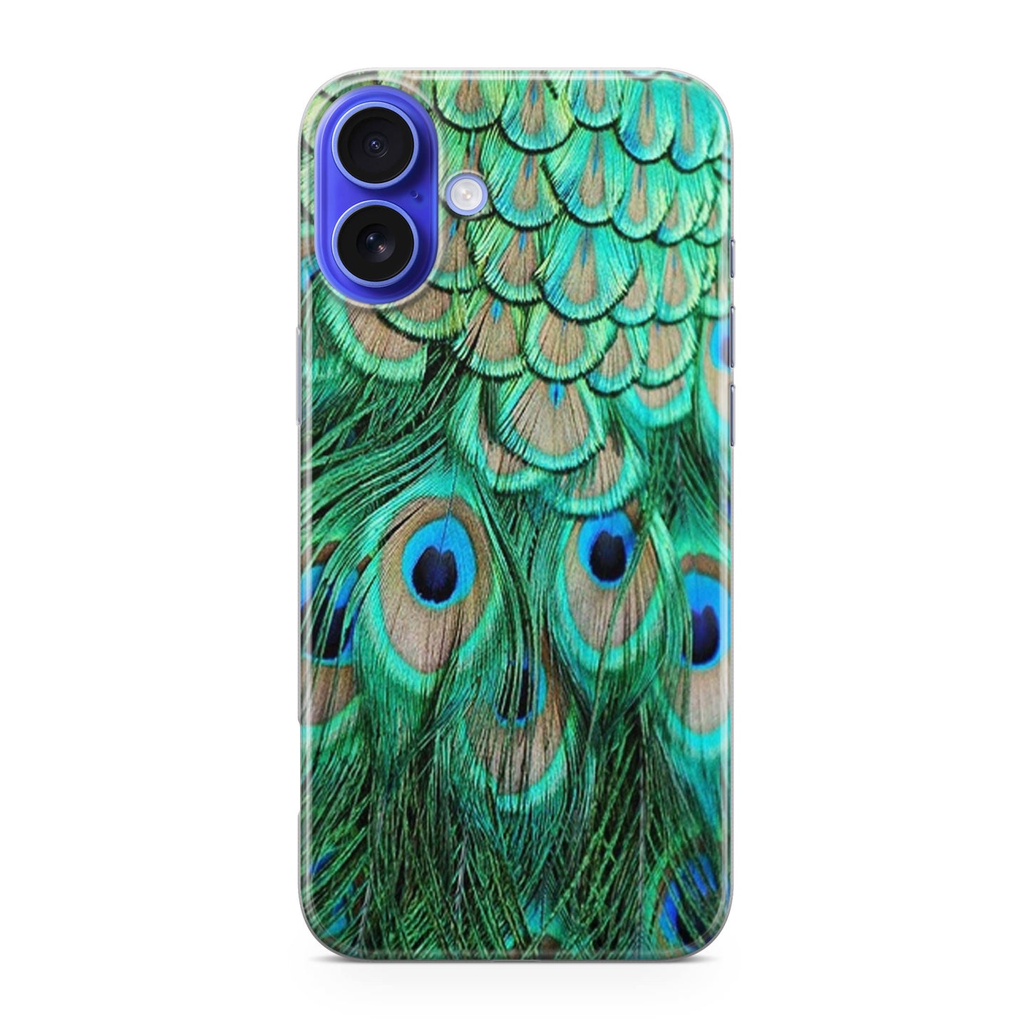 Peacock Feather iPhone 16 / 16 Plus Case