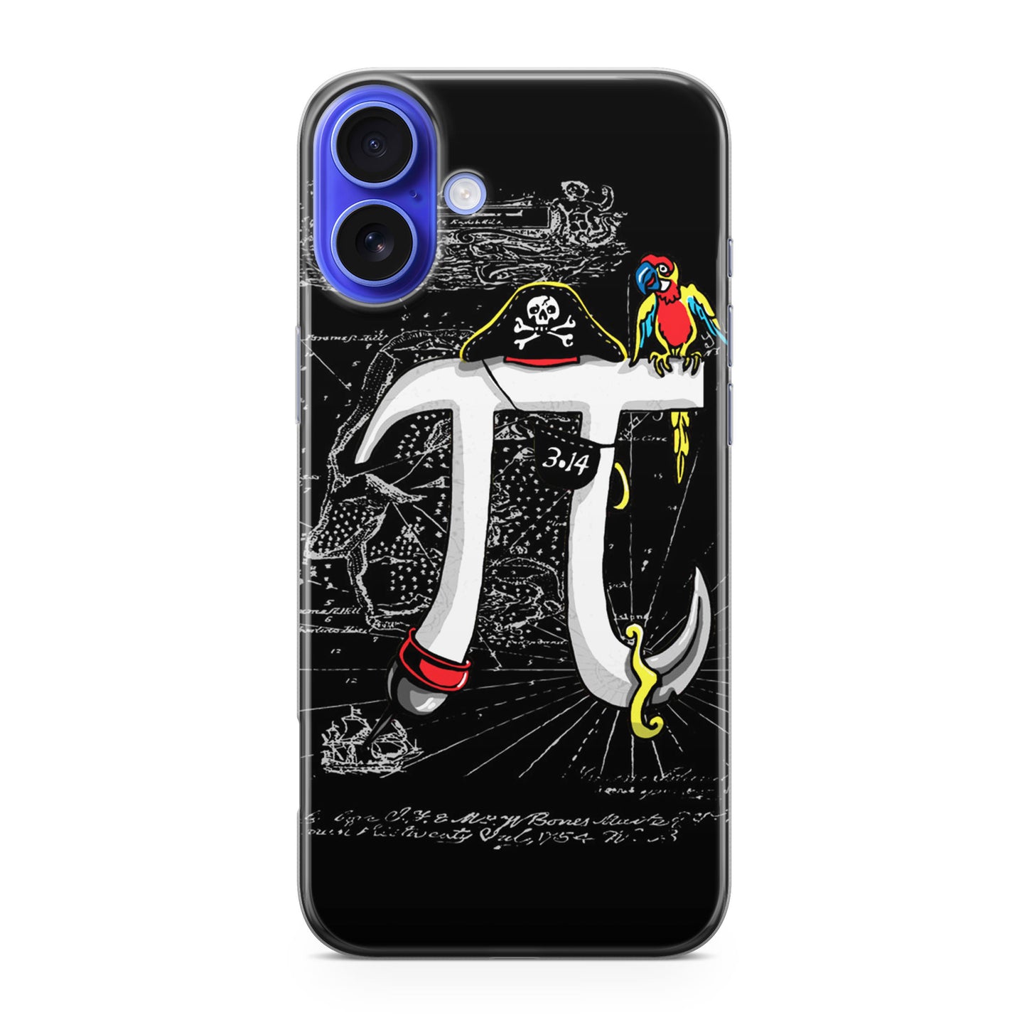 Pirate Pi iPhone 16 / 16 Plus Case