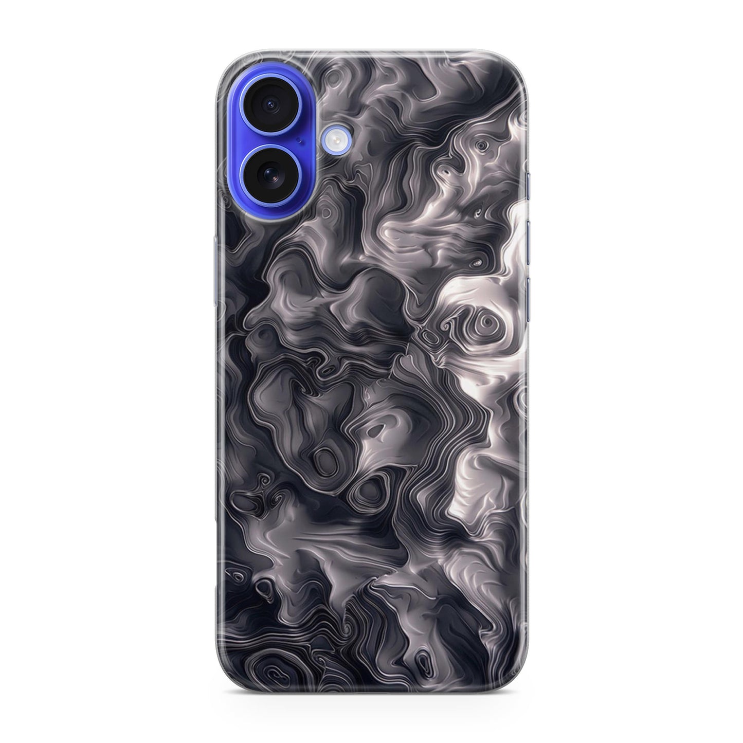 Quicksilver Abstract Art iPhone 16 / 16 Plus Case