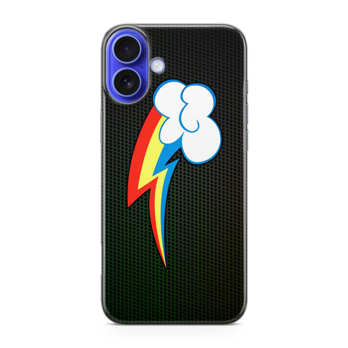 Rainbow Stripe iPhone 16 / 16 Plus Case