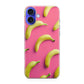 Real Bananas Fruit Pattern iPhone 16 / 16 Plus Case