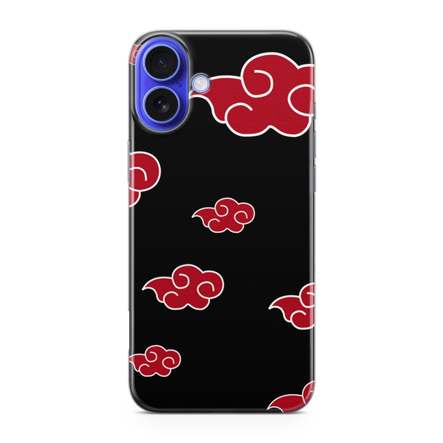 Red Clouds Akatsuki iPhone 16 / 16 Plus Case