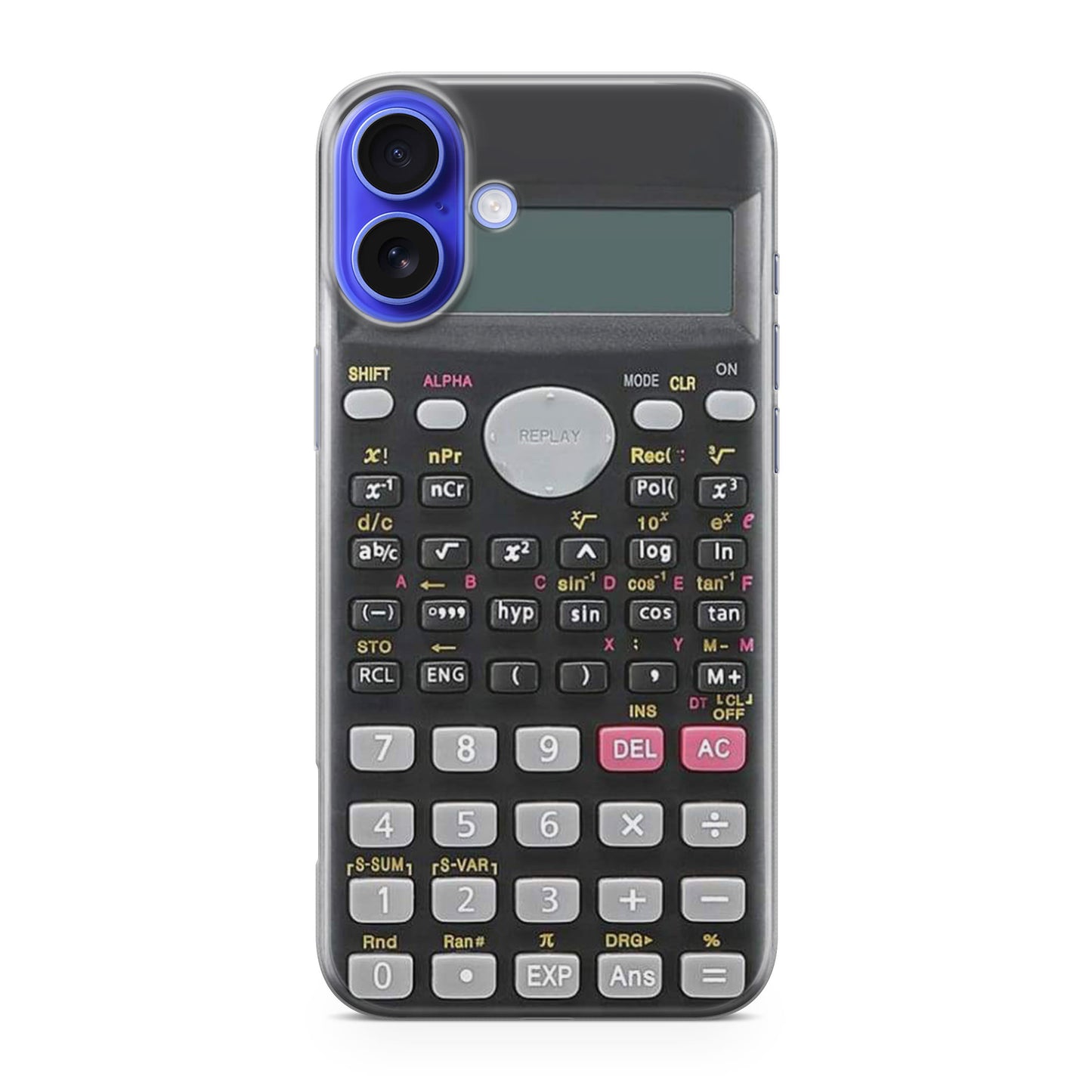 Scientific Calculator Design iPhone 16 / 16 Plus Case