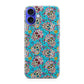 Skull Floral Sugar iPhone 16 / 16 Plus Case