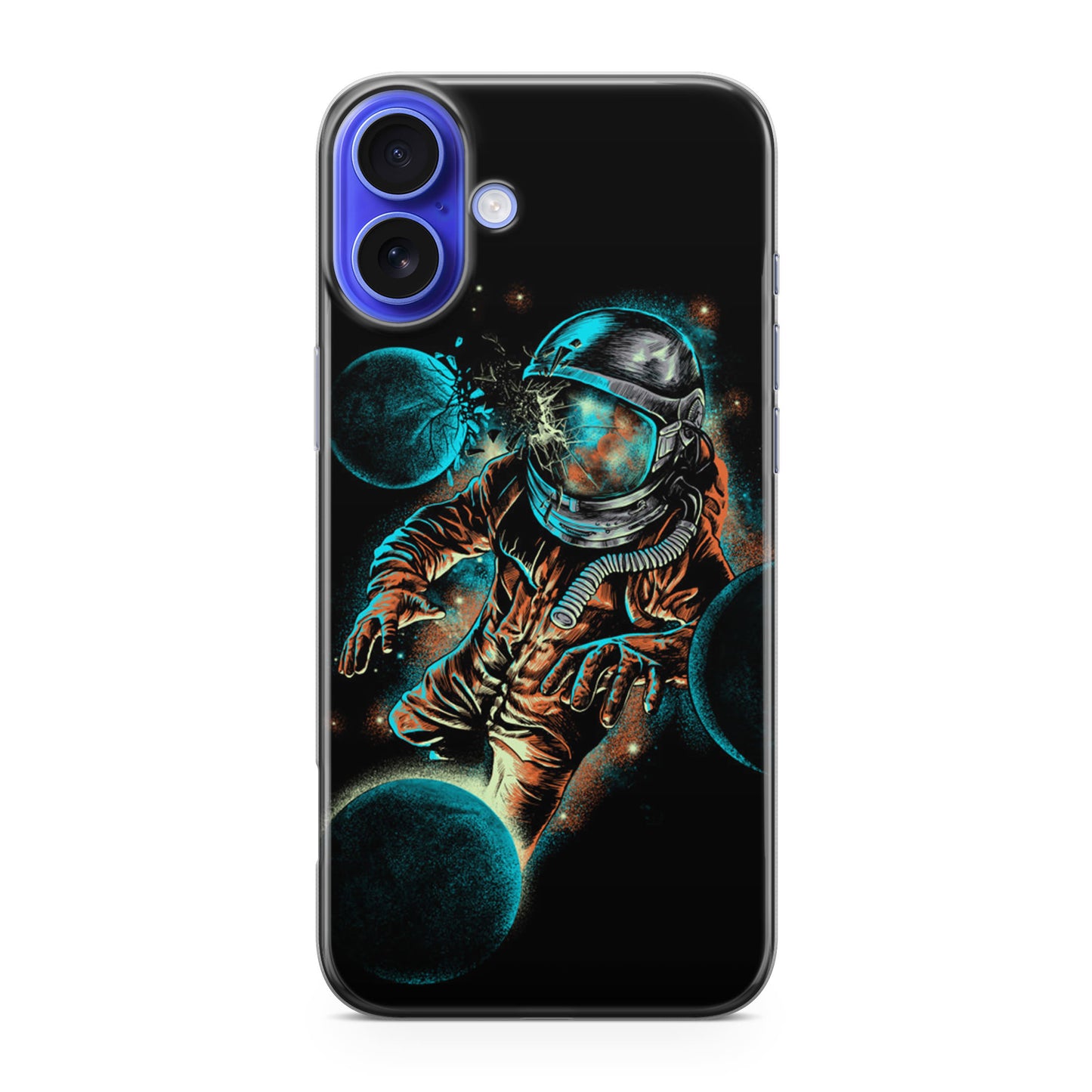 Space Impact iPhone 16 / 16 Plus Case