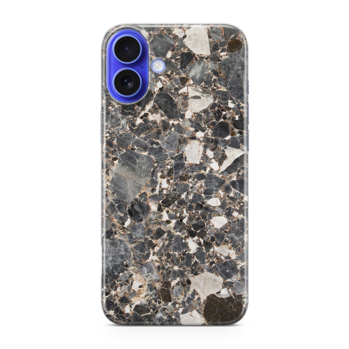 Stone Pattern Marble iPhone 16 / 16 Plus Case