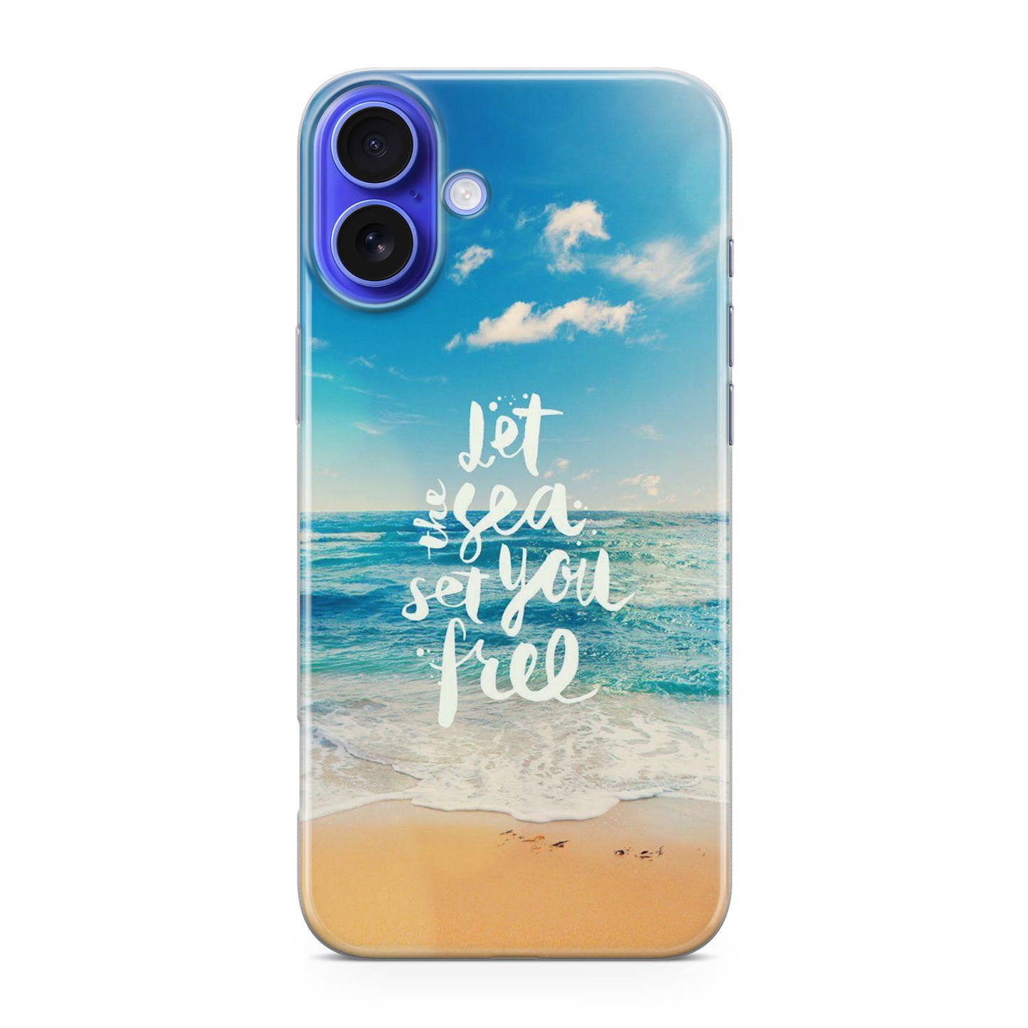 The Sea Set You Free iPhone 16 / 16 Plus Case