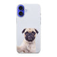 The Selfie Pug iPhone 16 / 16 Plus Case