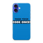 Think Twice Code Once iPhone 16 / 16 Plus Case