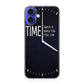 Time Waste It While You Still Can iPhone 16 / 16 Plus Case