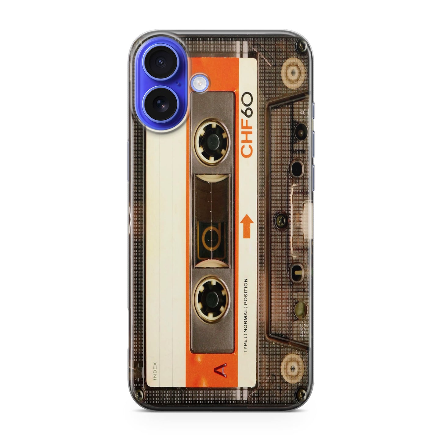 Vintage Audio Cassette iPhone 16 / 16 Plus Case