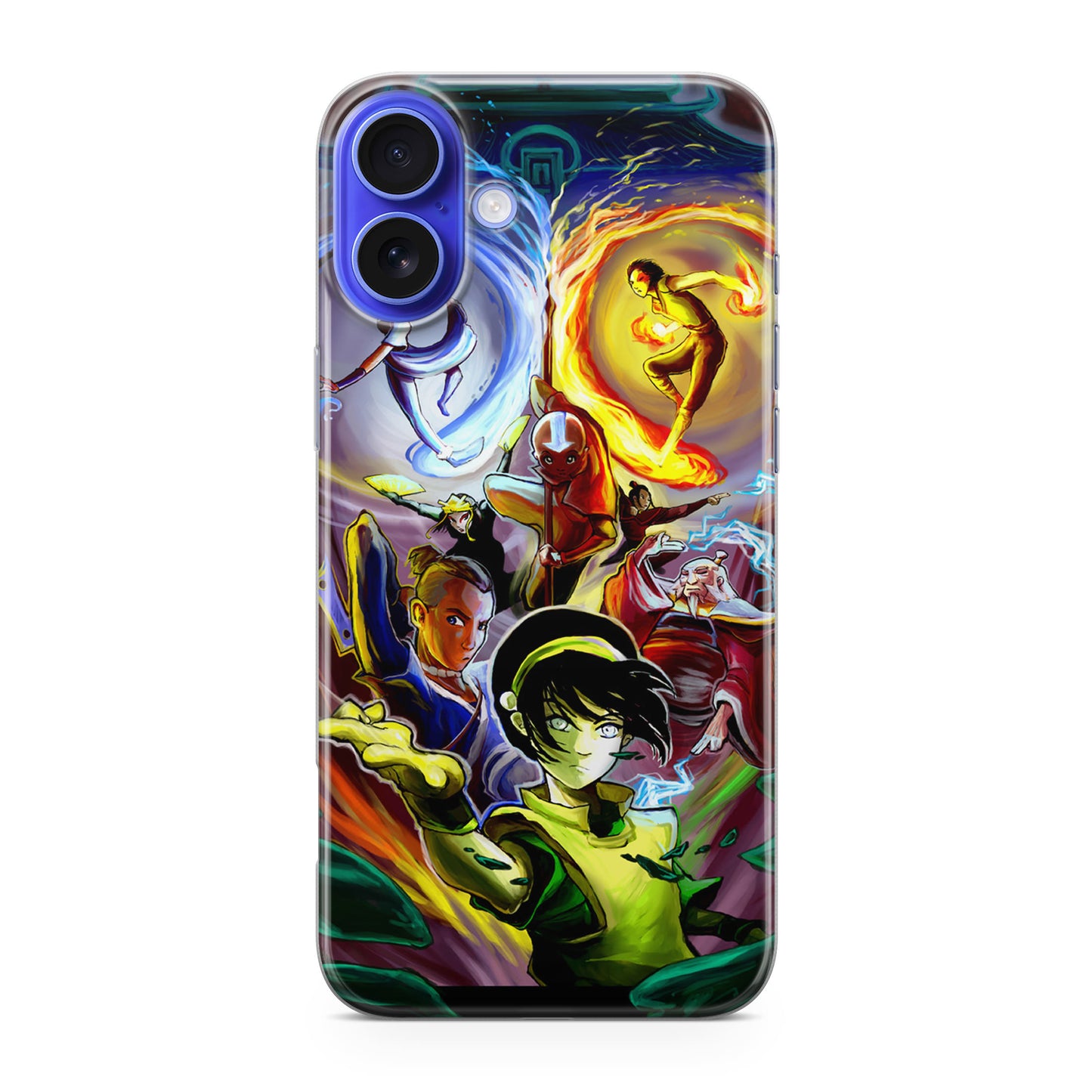 Avatar The Last Airbender Characters iPhone 16 / 16 Plus Case