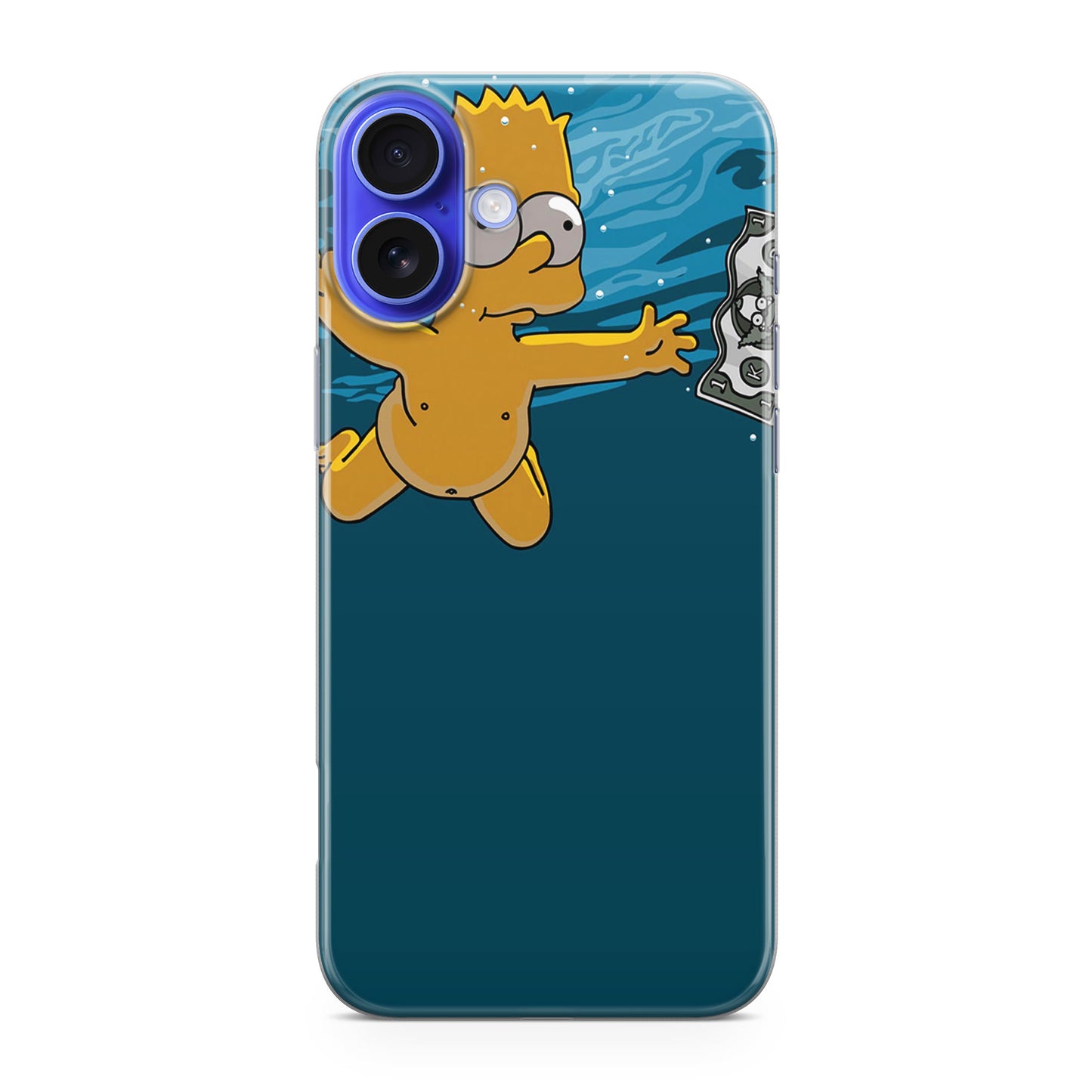 Bart Swimming For Money iPhone 16 / 16 Plus Case