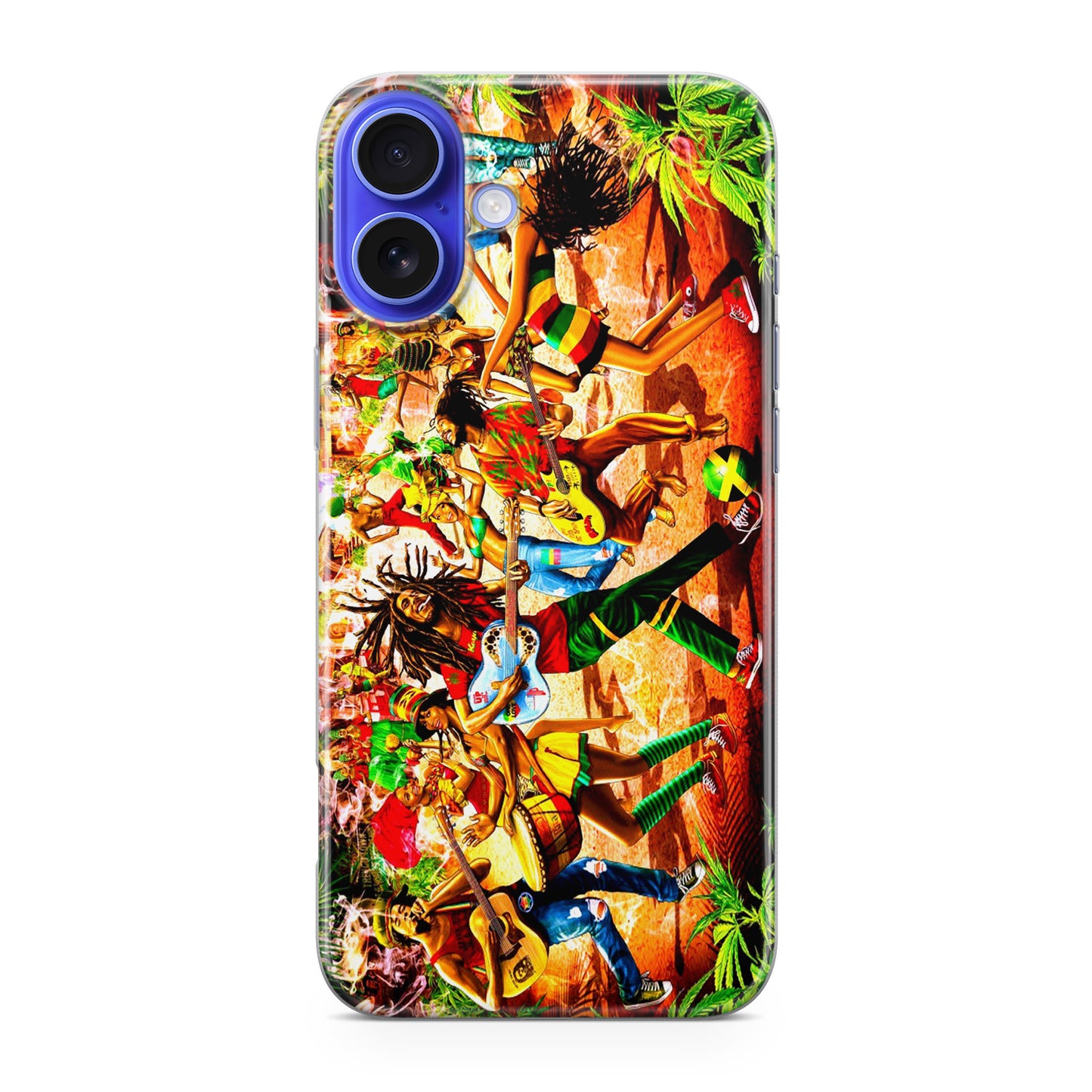 Bob Marley Reggae iPhone 16 / 16 Plus Case