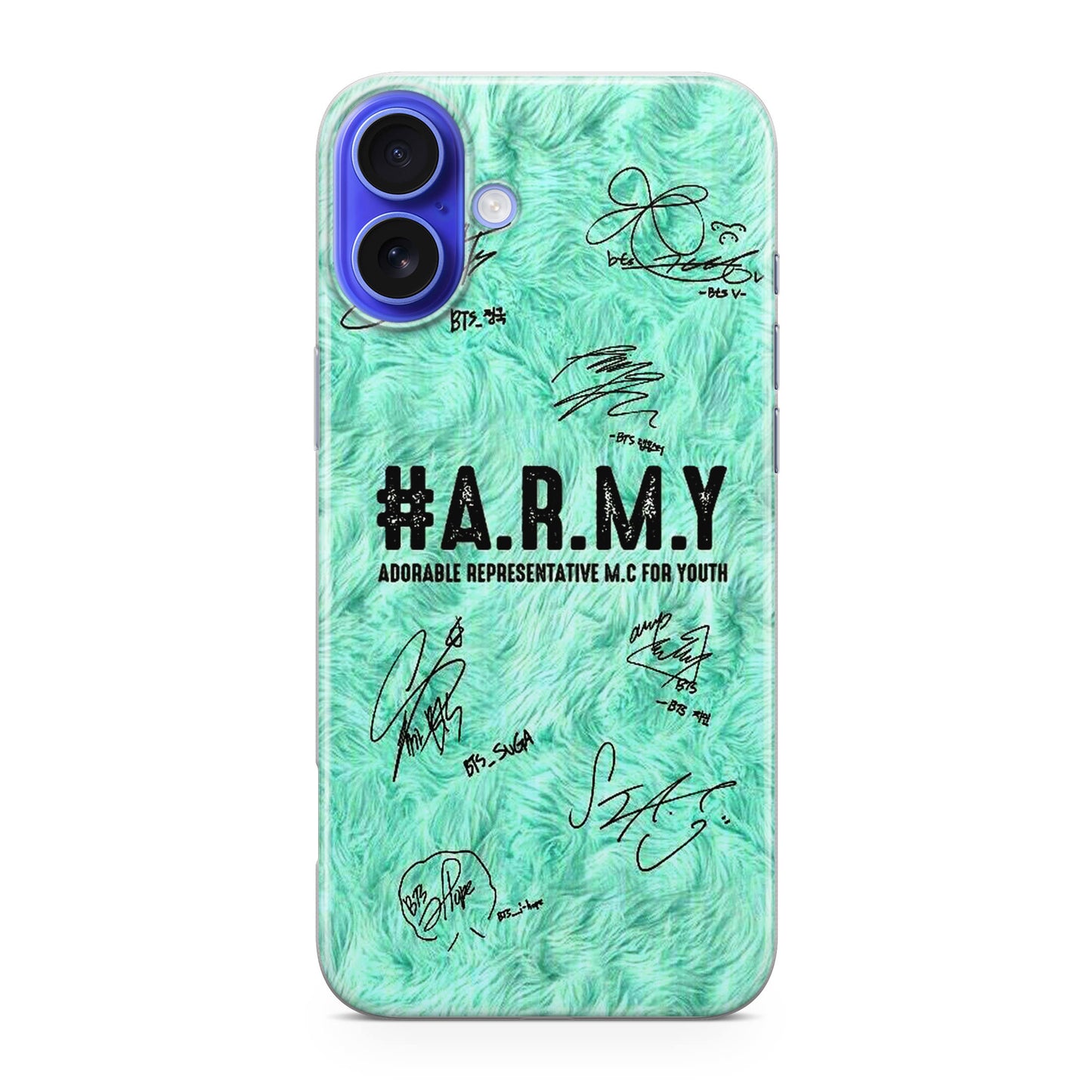 BTS Army Signature iPhone 16 / 16 Plus Case