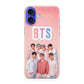 BTS Member in Pink iPhone 16 / 16 Plus Case