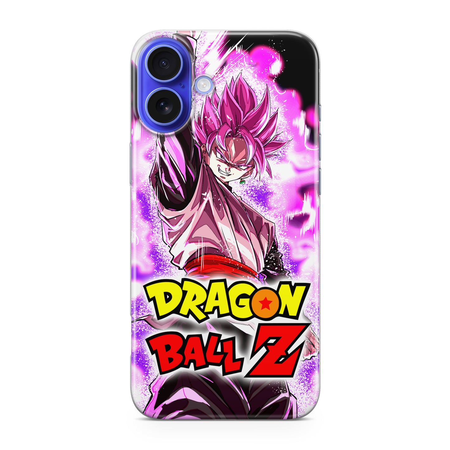 Dragon Ball Z Son Goku Black Rose Saiyan iPhone 16 / 16 Plus Case