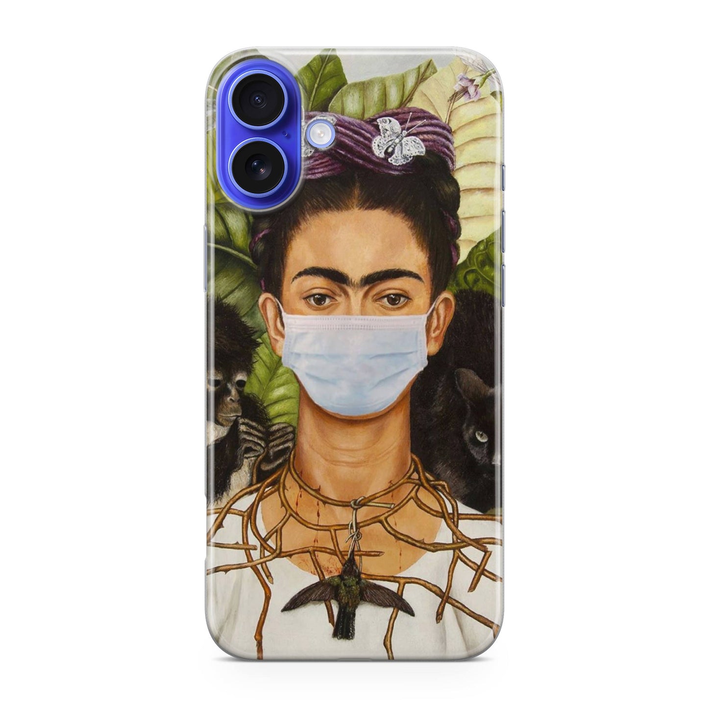 Frida Kahlo Wear Mask iPhone 16 / 16 Plus Case