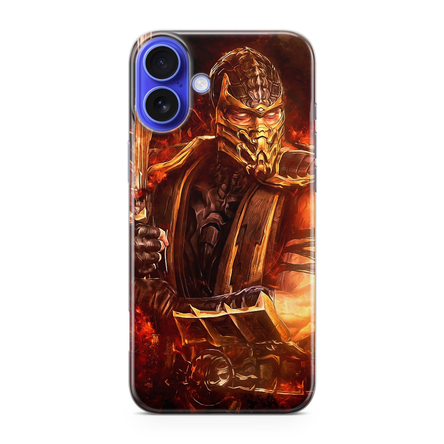 Mortal Kombat Scorpion iPhone 16 / 16 Plus Case