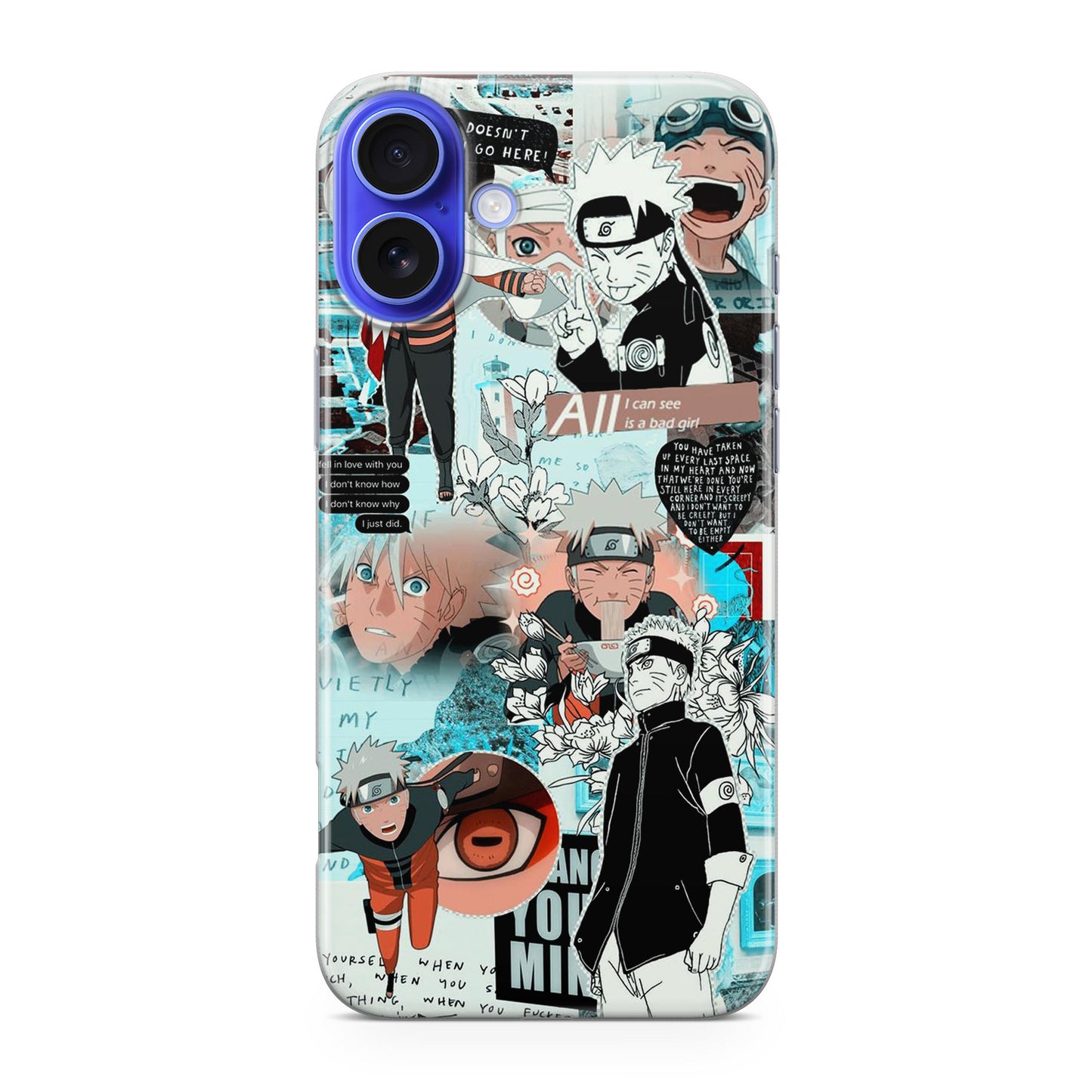 Naruto Collage iPhone 16 / 16 Plus Case