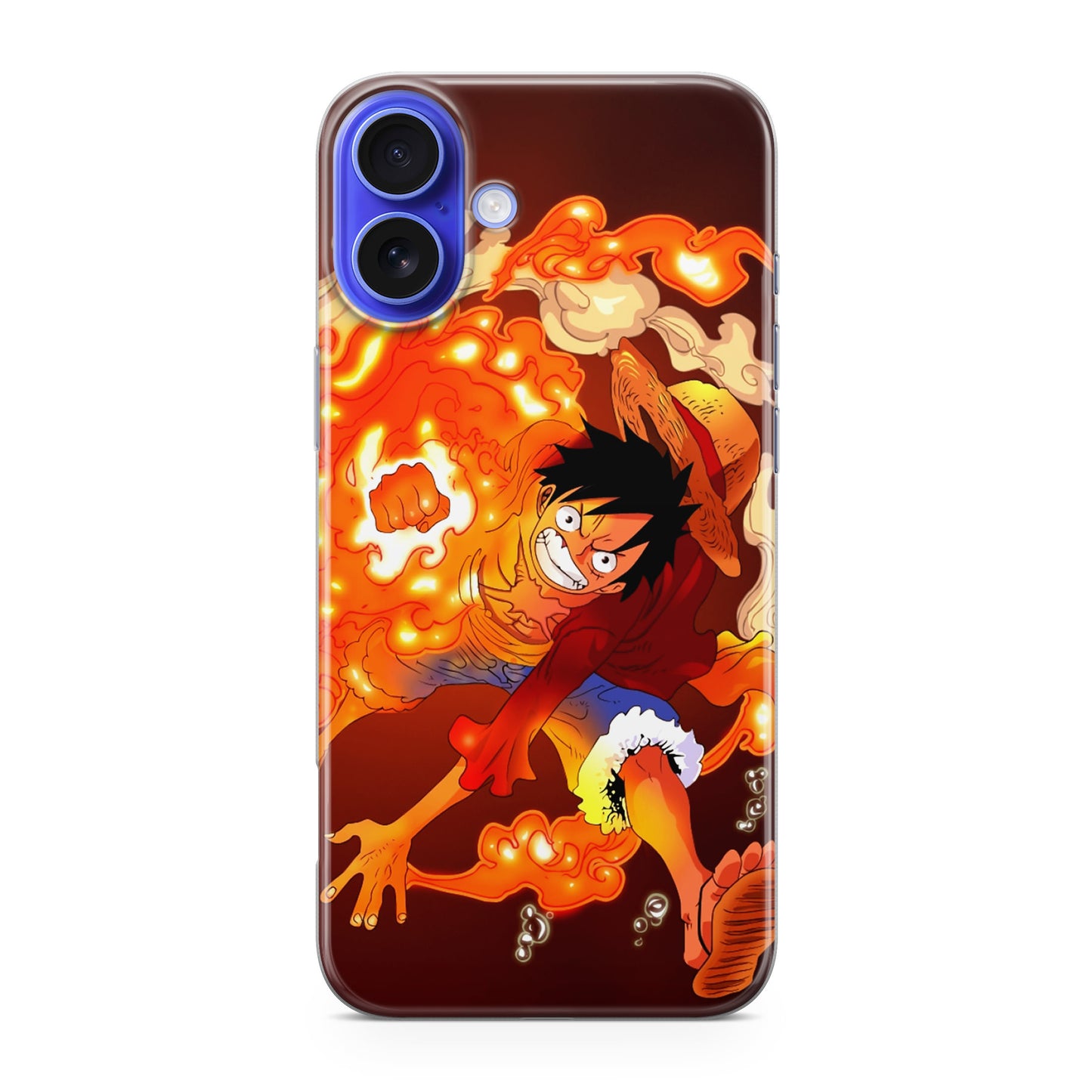 One Piece Luffy Red Hawk iPhone 16 / 16 Plus Case