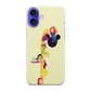 Princesses Climbing Rapunzel's Hair iPhone 16 / 16 Plus Case