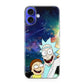 Rick And Morty In The Space iPhone 16 / 16 Plus Case