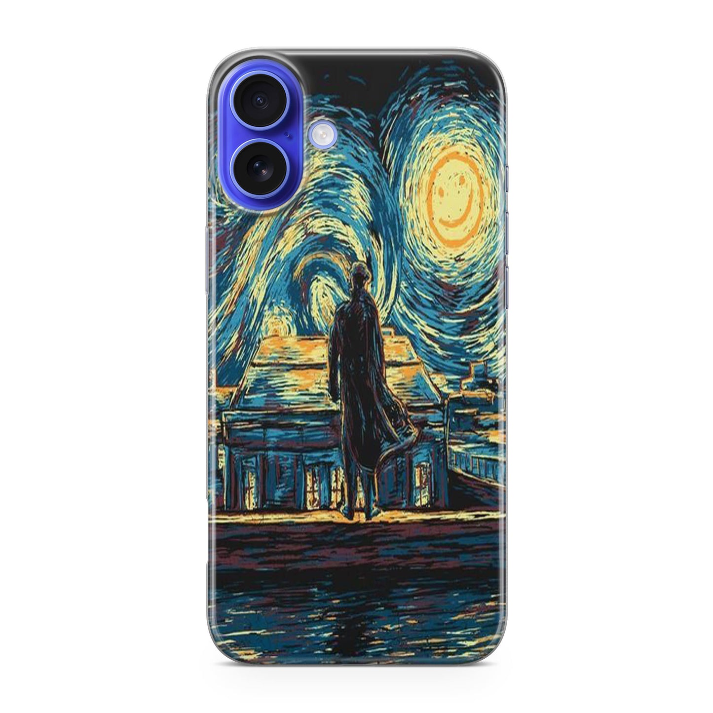 Sherlock Starry Night iPhone 16 / 16 Plus Case