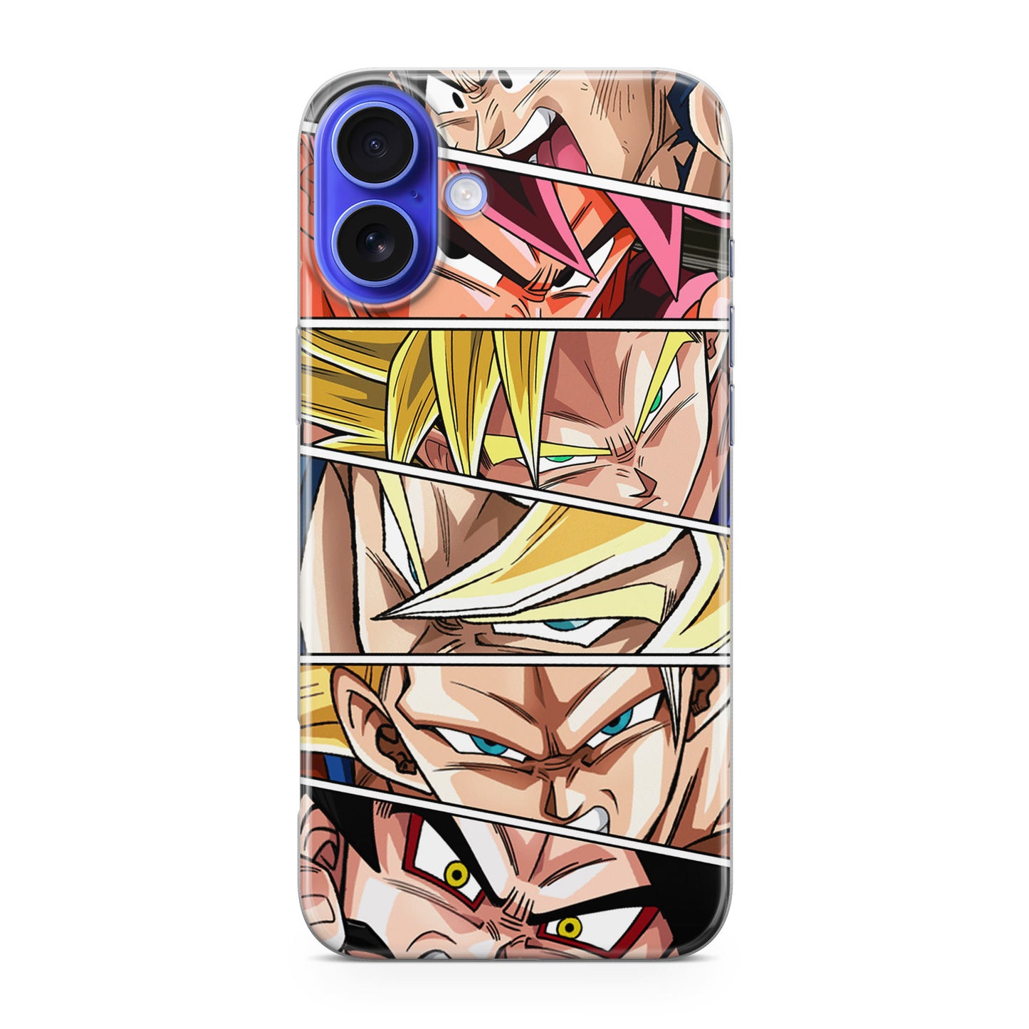 Son Goku Forms iPhone 16 / 16 Plus Case