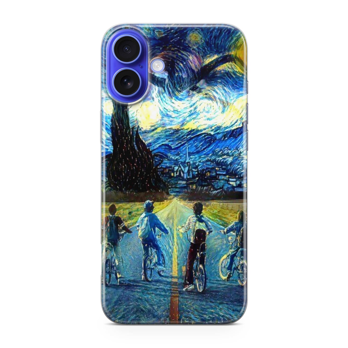 Stranger At Starry Night iPhone 16 / 16 Plus Case