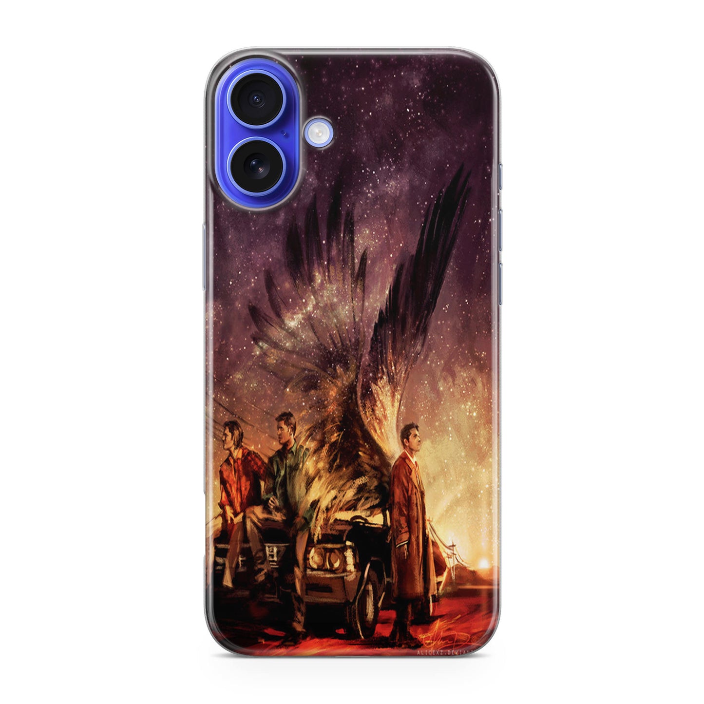 Supernatural Painting Art iPhone 16 / 16 Plus Case