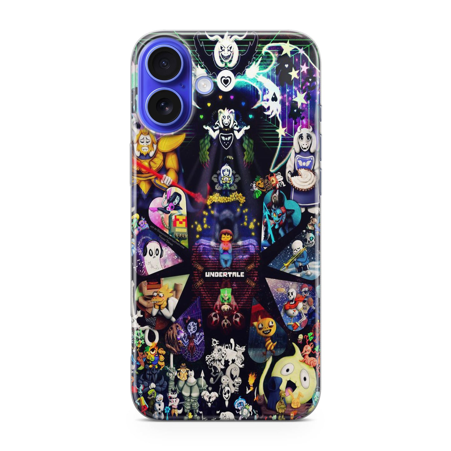 Undertale All Characters iPhone 16 / 16 Plus Case