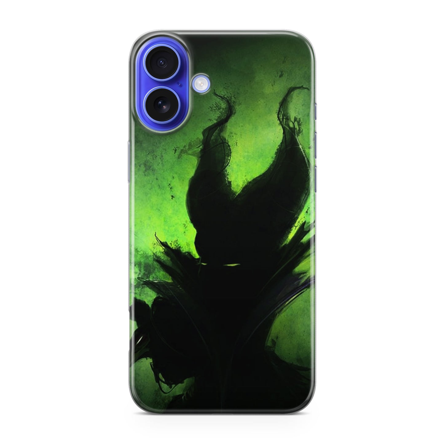 Villains Maleficent Silhouette iPhone 16 / 16 Plus Case