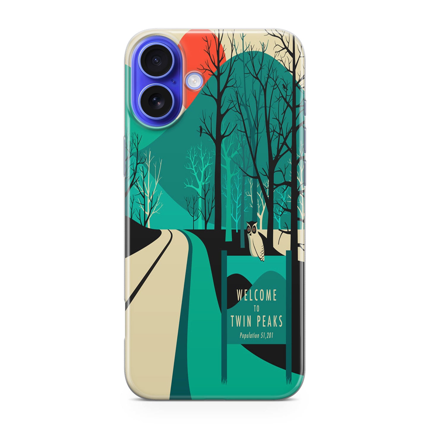 Welcome To Twin Peaks iPhone 16 / 16 Plus Case