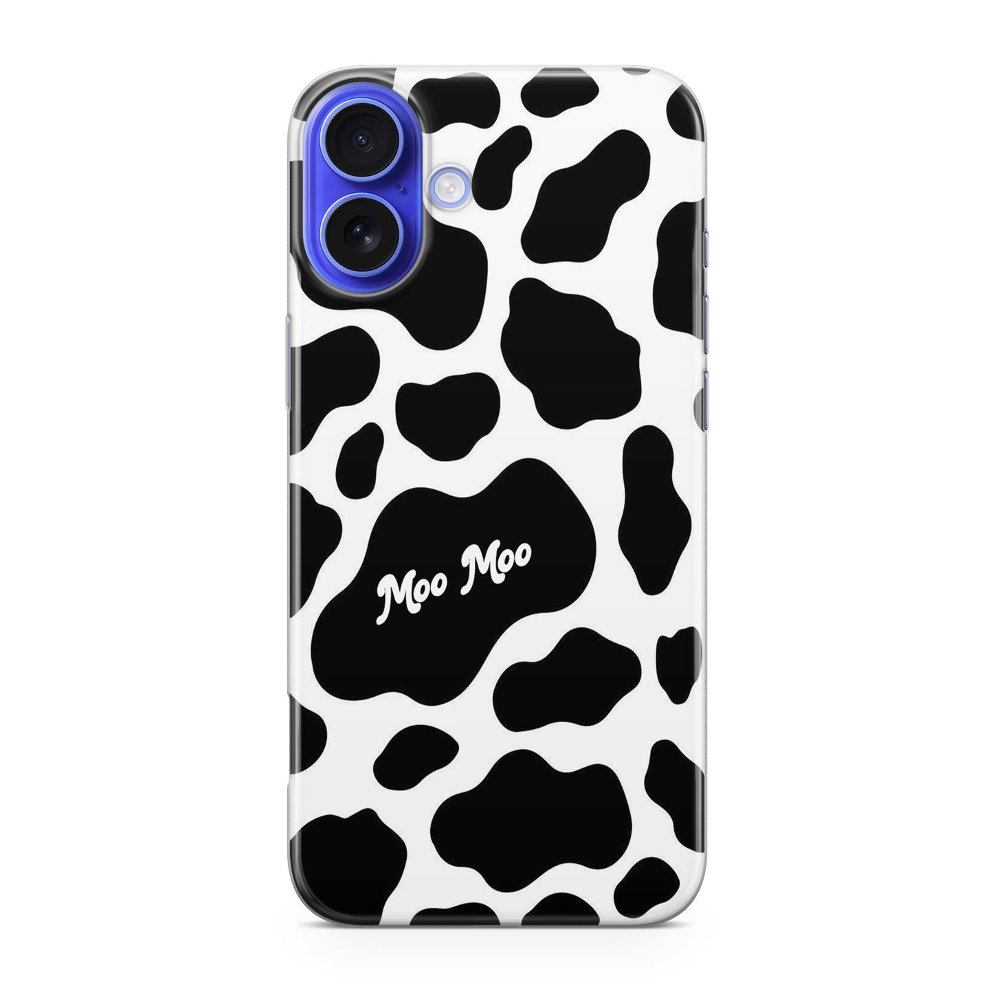 Moo Moo Pattern iPhone 16 / 16 Plus Case