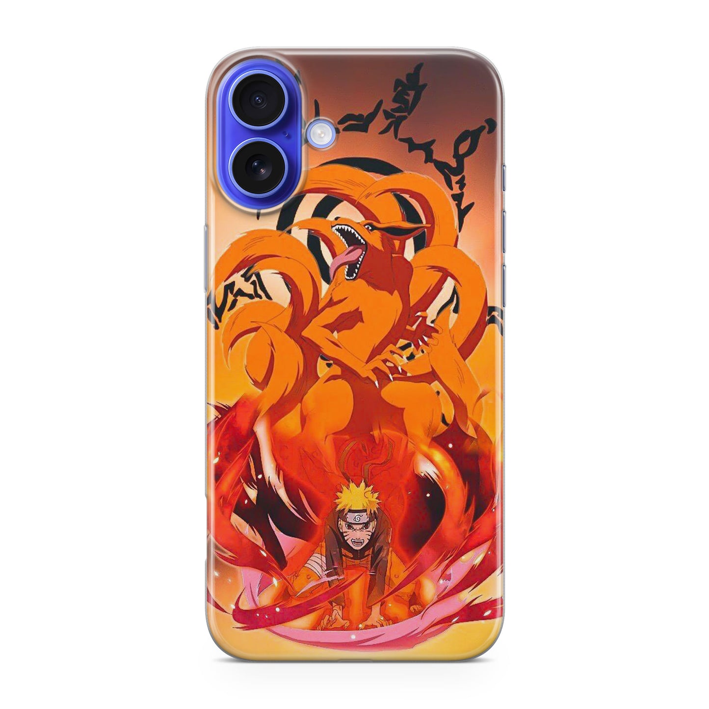 Naruto And Kurama Release Seal iPhone 16 / 16 Plus Case