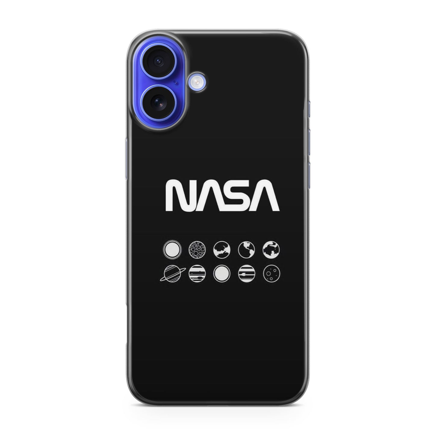 NASA Minimalist iPhone 16 / 16 Plus Case