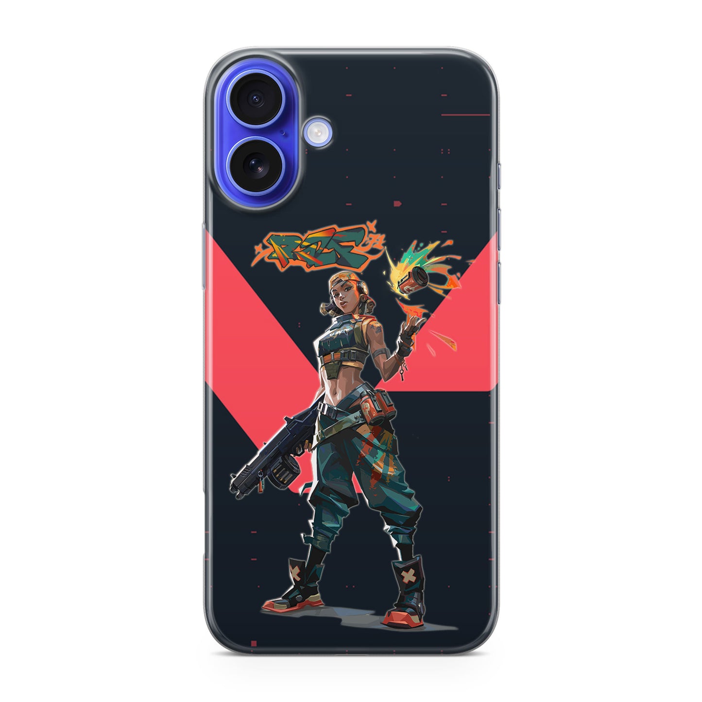 Raze Artwork iPhone 16 / 16 Plus Case