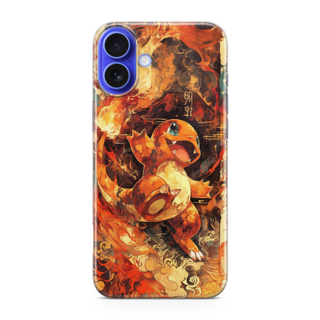 Charmander Ember Dance iPhone 16 / 16 Plus Case