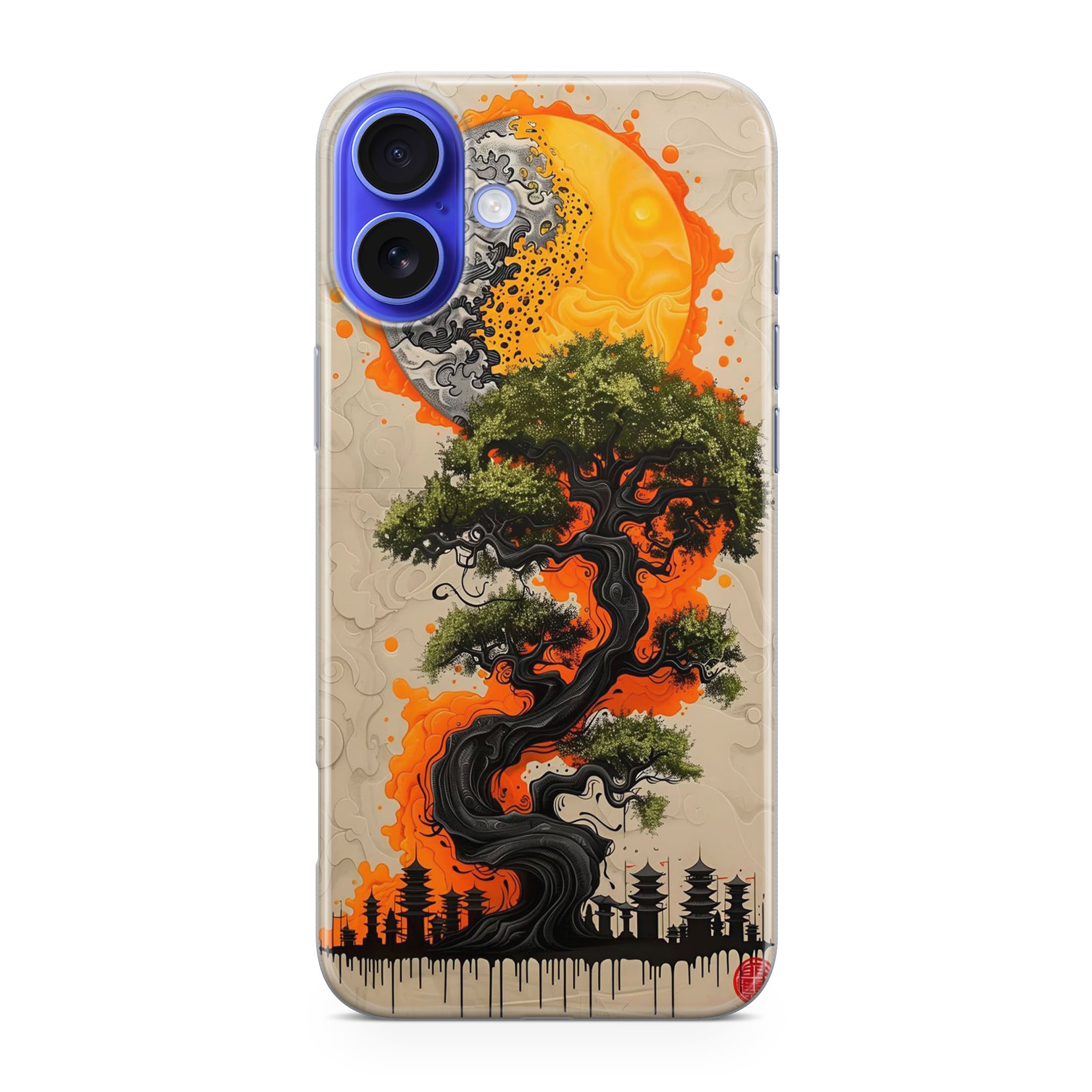 Eclipse of the Eternal Bonsai iPhone 16 / 16 Plus Case