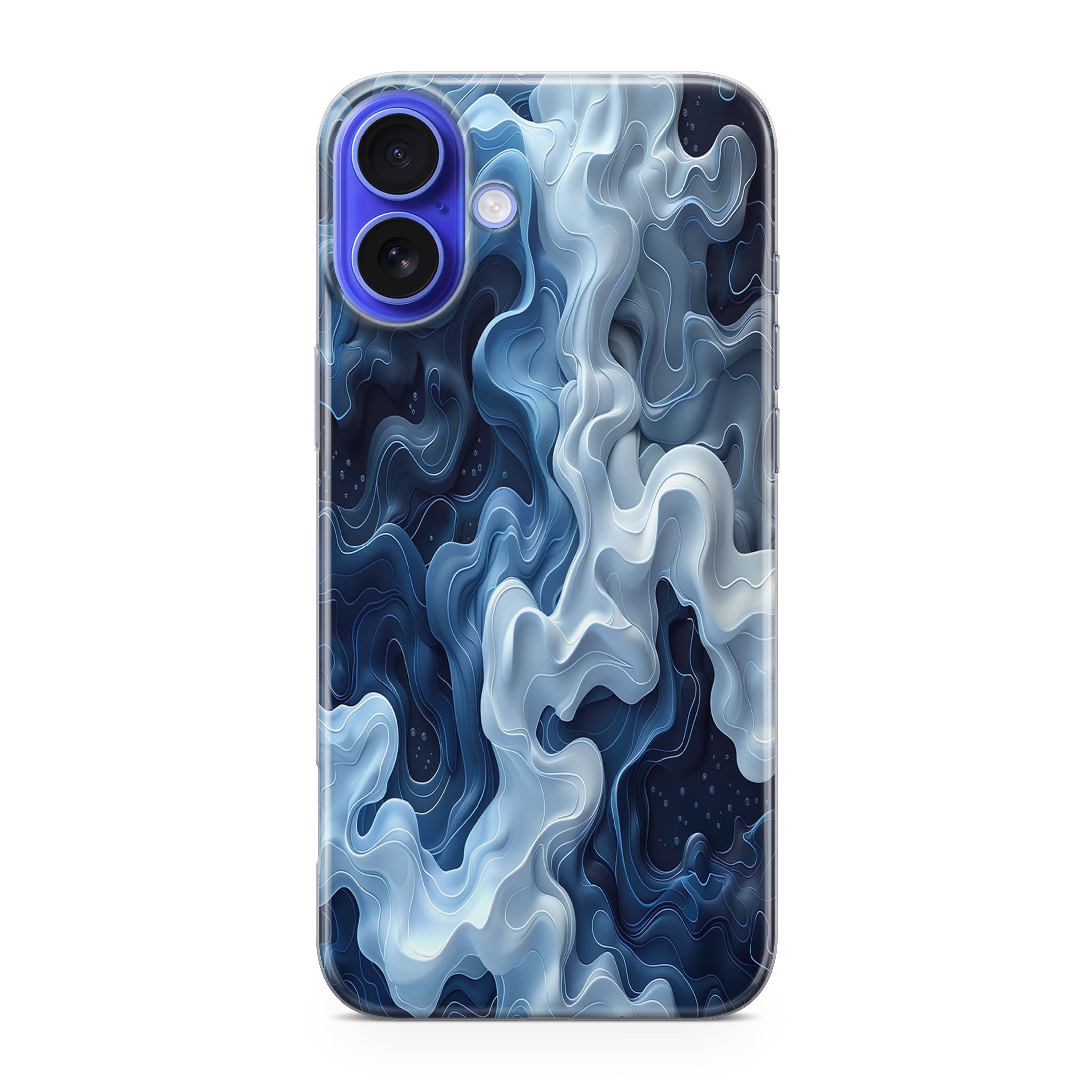 Frozen Waves iPhone 16 / 16 Plus Case