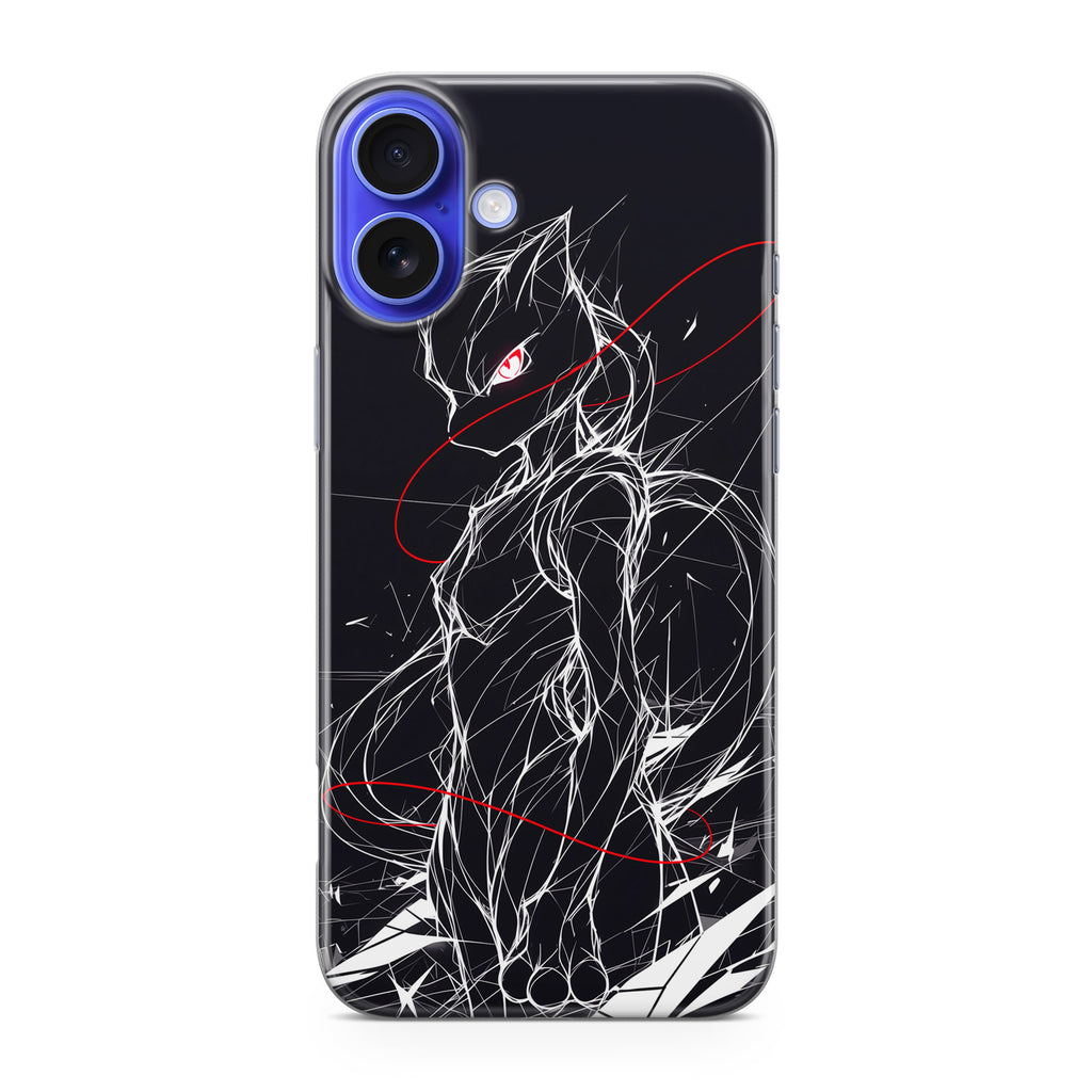 Mewtwo Silent Anomaly iPhone 16 / 16 Plus Case