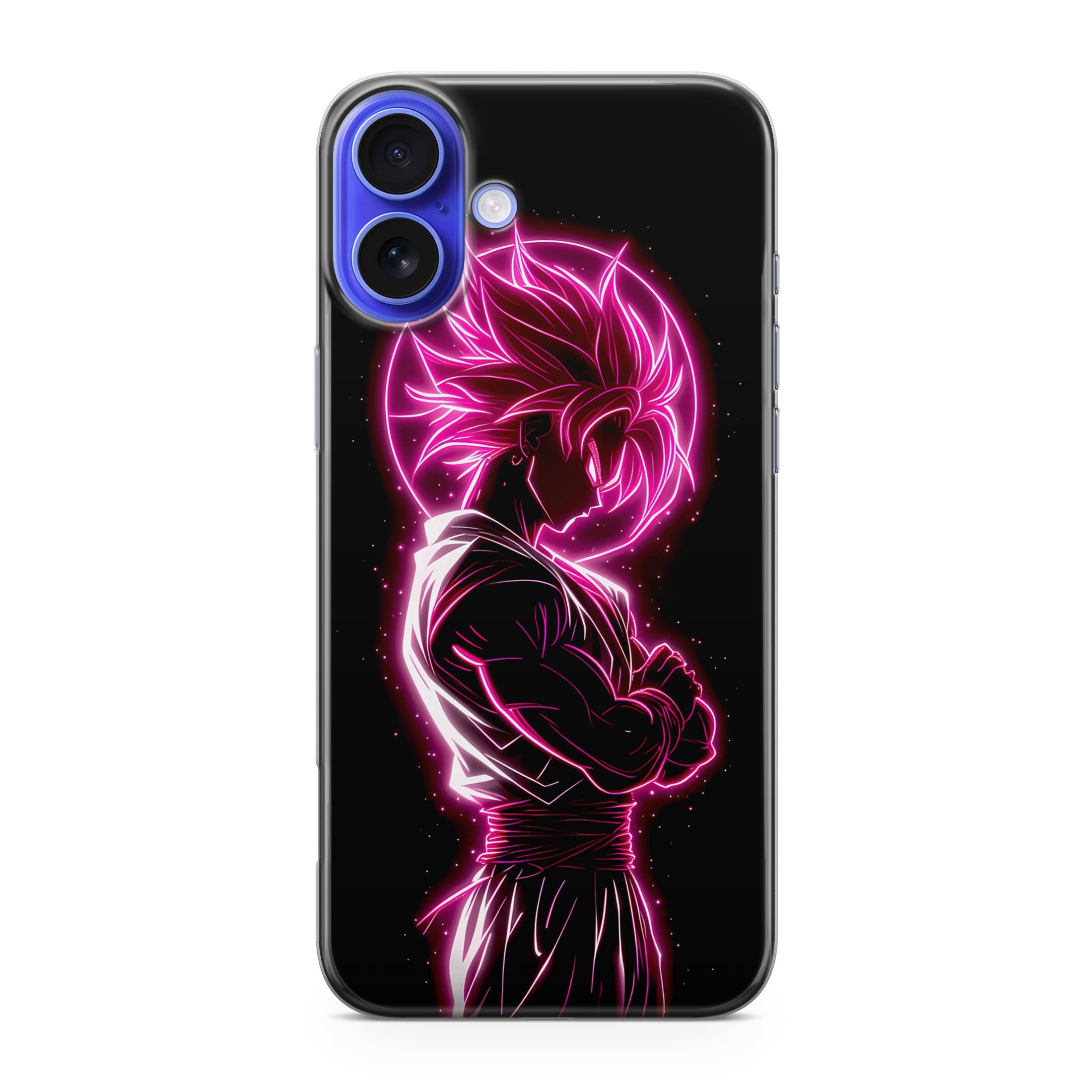 Pink Radiant Saiyan iPhone 16 / 16 Plus Case