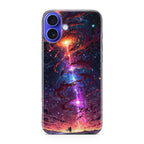 Stargazer at the Axis of Creation iPhone 16 / 16 Plus Case