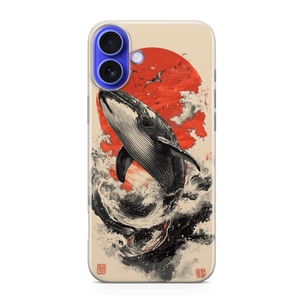The Whale Rises iPhone 16 / 16 Plus Case