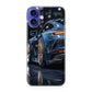 Velvet Thunder Elegance on Wheels iPhone 16 / 16 Plus Case