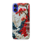 Whispers of the Crimson Zen iPhone 16 / 16 Plus Case
