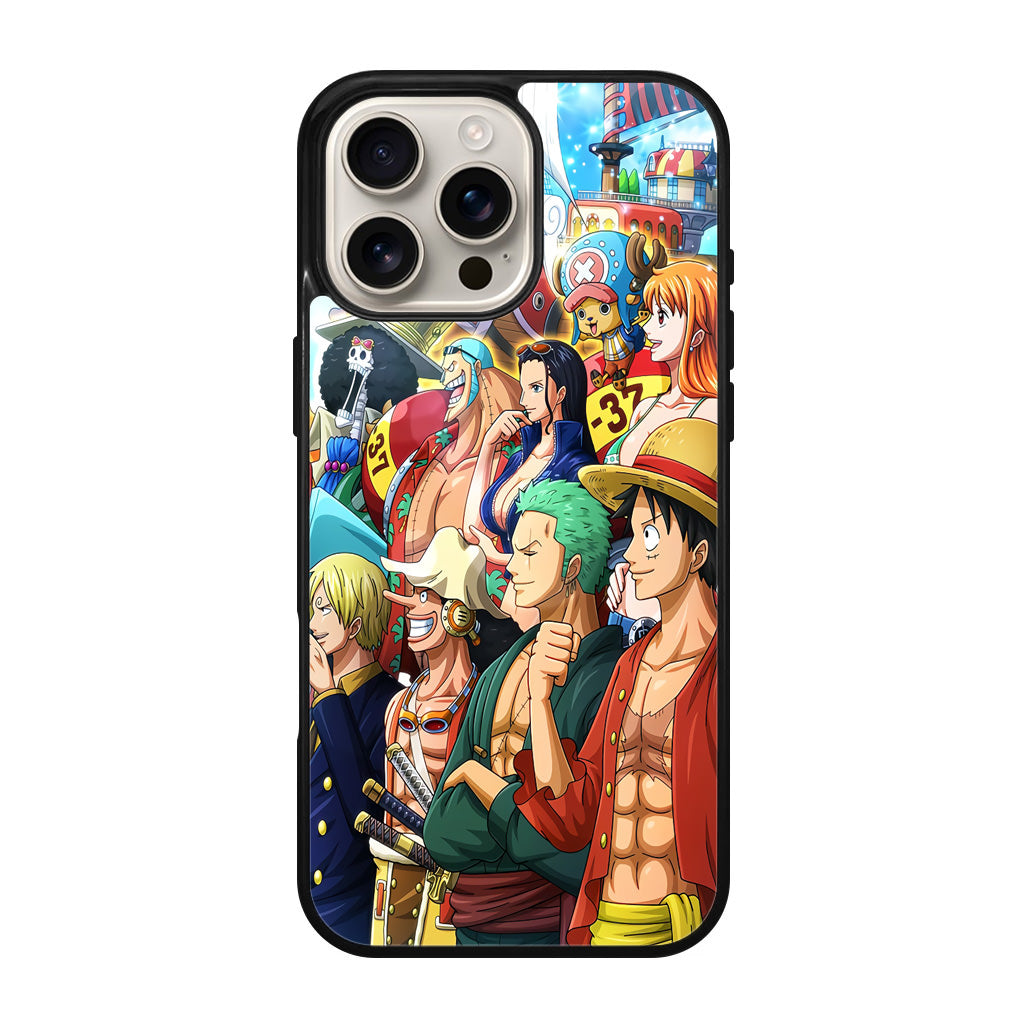 Crew of Mugiwara Pirate iPhone 16 Pro / 16 Pro Max Case